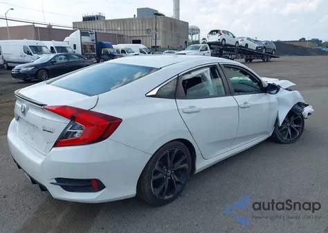 2019 Honda Civic Sport from USA, damaged, VIN 19XFC2F85KE033273